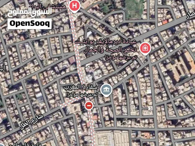 صورة 1 لـ أرض للبيع على الرئيسي حي الأندلس قرقارش — مساحة 451م2 — طرابلس